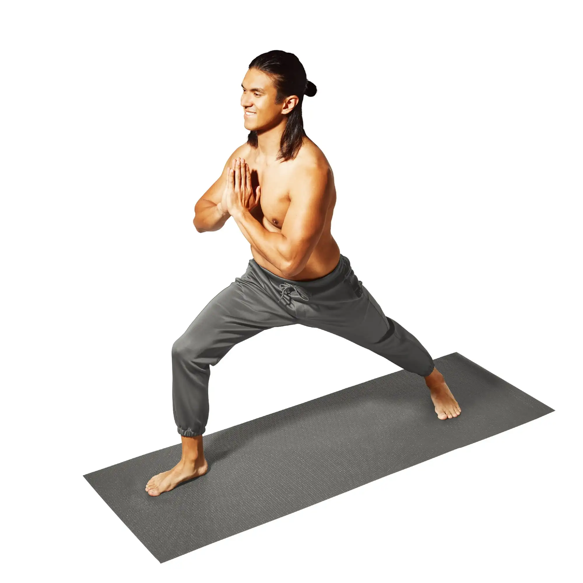 Yoga Mat, 3mm, Dark Gray, 68inx24in, Nonslip, Cushioning for Support and Stability
Yoga Mat, 3mm, Dark Gray, 68inx24in, Nonslip, Cushioning for Support and Stability