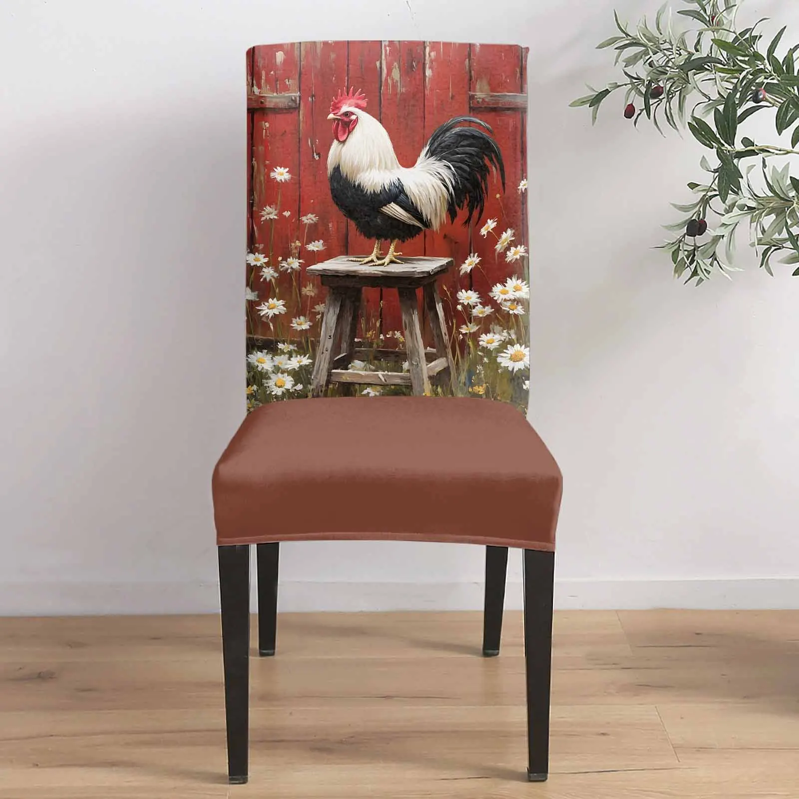 Rustic Farmhouse Rooster 4/6/8PCS Spandex Elastic Chair Case For Wedding Hotel Banquet Dining Room
Rustic Farmhouse Rooster 4/6/8PCS Spandex Elastic Chair Case For Wedding Hotel Banquet Dining Room