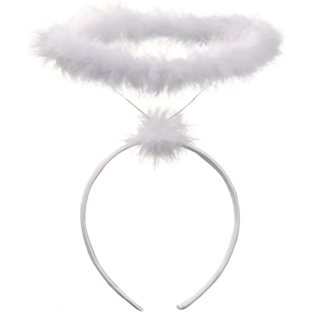 Fun day make Halo headband - Feather Angel Halo - Angel Costume accessories - Angel costume for women, men and children
Fun day make Halo headband - Feather Angel Halo - Angel Costume accessories - Angel costume for women, men and children