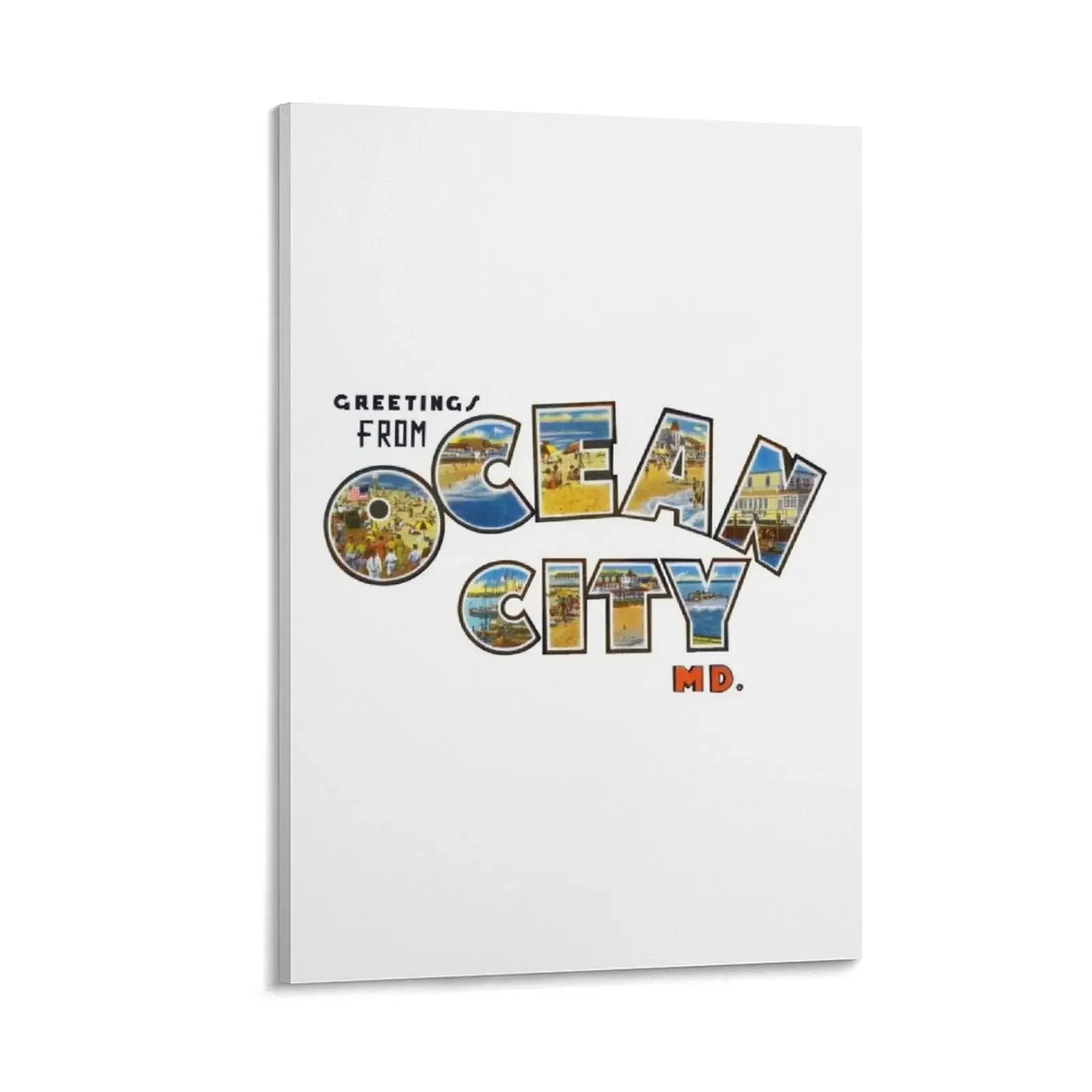 Greetings from Ocean City, Maryland Canvas Painting home decor Posters on the wall decorative frames wall room Decoration home 
Greetings from Ocean City, Maryland Canvas Painting home decor Posters on the wall decorative frames wall room Decoration home