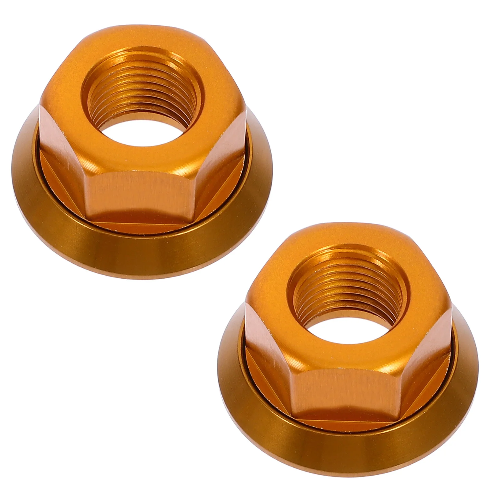 2Pcs M10 Durable Aluminum Alloy Hub Nut Fixed Gear Folding Mountain Bike Rear Hub Wheel Nuts Lightweight Rustproof
2Pcs M10 Durable Aluminum Alloy Hub Nut Fixed Gear Folding Mountain Bike Rear Hub Wheel Nuts Lightweight Rustproof