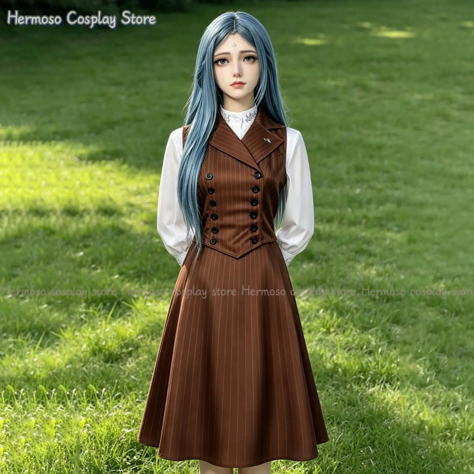 Wang Zhaojun Cosplay Costume Woman School JK Uniform Dress for Adult Game Lovers Party Con Clothing Set
Wang Zhaojun Cosplay Costume Woman School JK Uniform Dress for Adult Game Lovers Party Con Clothing Set