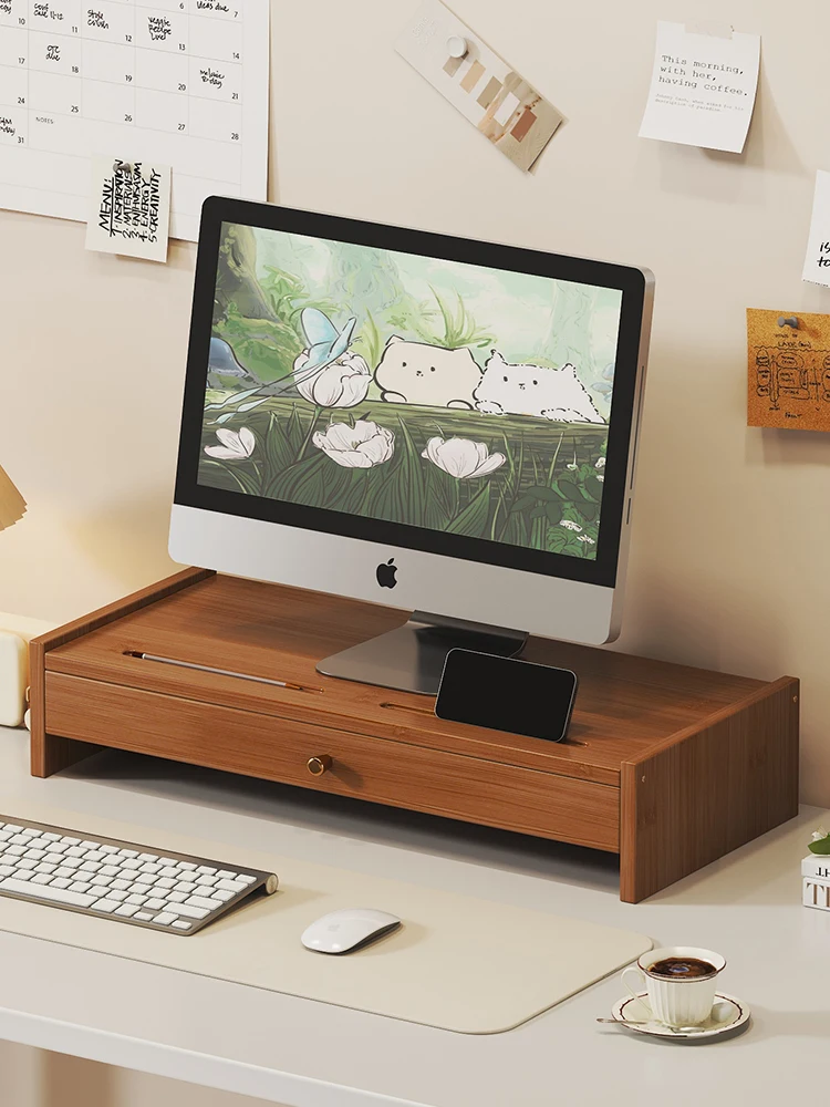 Elevated Desktop Monitor Stand Desk Organizer Modern Simplici Bamboo Densi Board Material Office Desk Storage Ra
Elevated Desktop Monitor Stand Desk Organizer Modern Simplici Bamboo Densi Board Material Office Desk Storage Ra