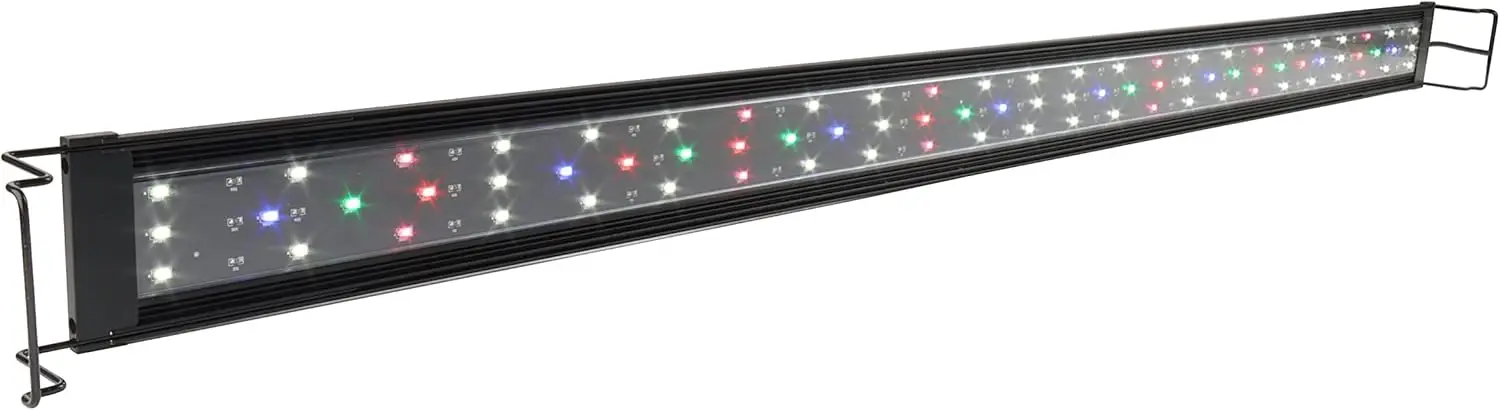 Ultra-Slim Full Spectrum LED Aquarium Light, Adjustable Brackets, 1750LM 40W for 48-54 Inch Fish Tank Fresh Water Lighting
Ultra-Slim Full Spectrum LED Aquarium Light, Adjustable Brackets, 1750LM 40W for 48-54 Inch Fish Tank Fresh Water Lighting
