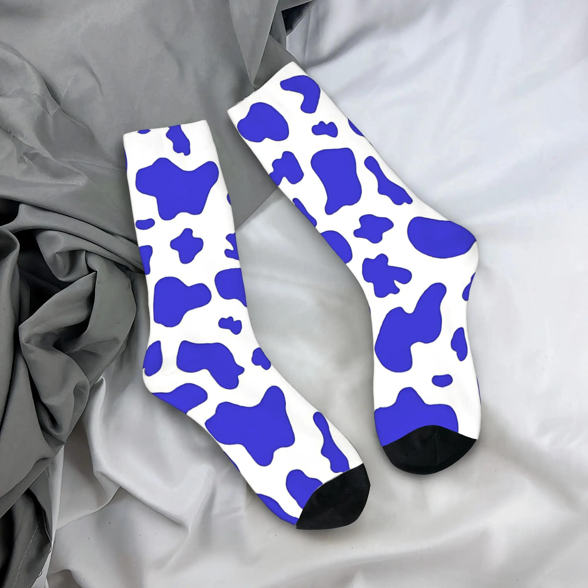 Cow Animal Print In Blue Stockings Cow Modern Socks Men's Medium Soft Socks Autumn Cycling Printed Anti Slip Socks Gift Idea
Cow Animal Print In Blue Stockings Cow Modern Socks Men's Medium Soft Socks Autumn Cycling Printed Anti Slip Socks Gift Idea