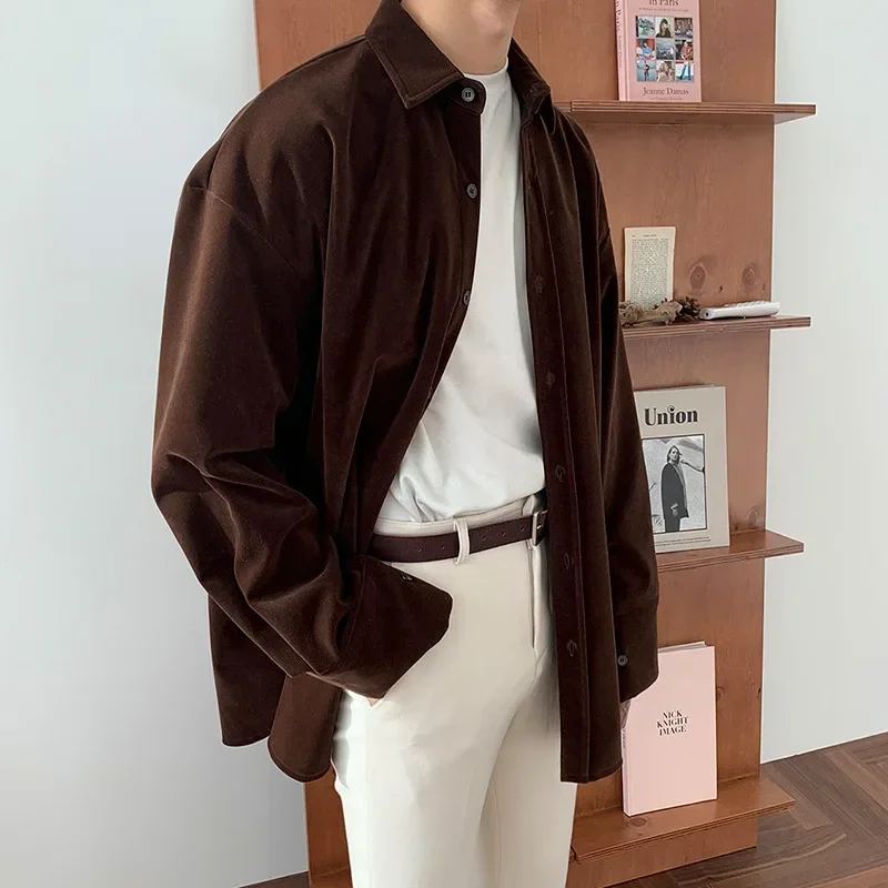 Boys Autumn Warm Loose Velvet Flannel Shirt Plus Size Men Long Sleeve Shirt Top Casual Button Up Top Red Oversized Red Shirts
Boys Autumn Warm Loose Velvet Flannel Shirt Plus Size Men Long Sleeve Shirt Top Casual Button Up Top Red Oversized Red Shirts