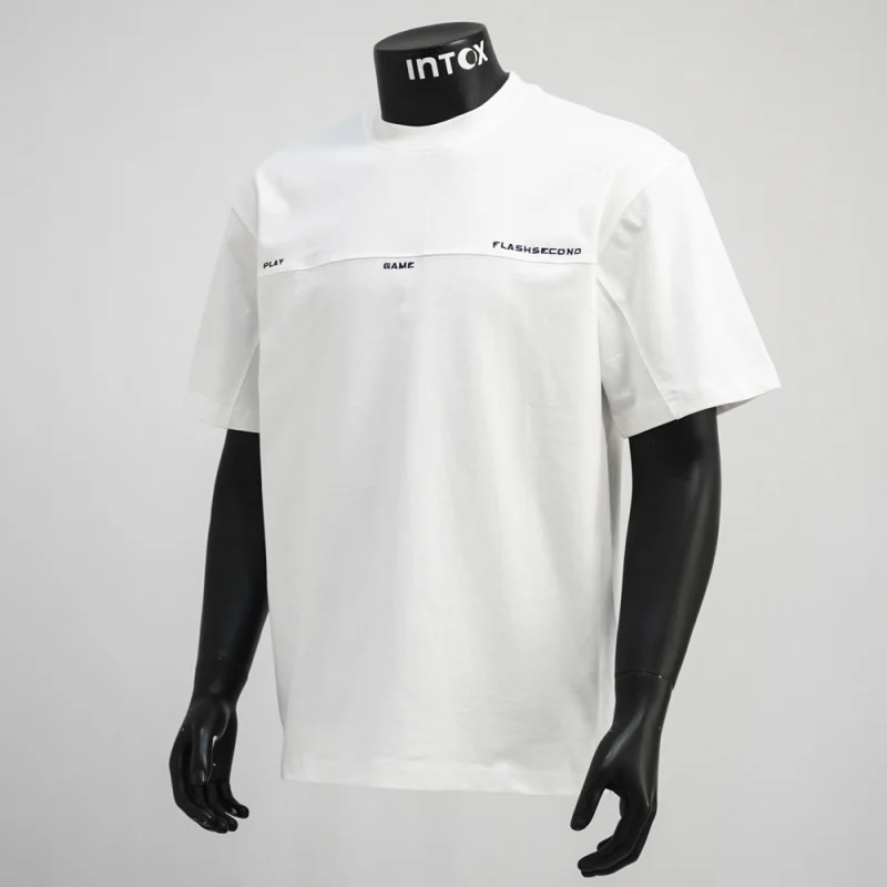Splicing short sleeved T-shirt for men 2025 retro street niche design, round neck short sleeved top, summer clothing
Splicing short sleeved T-shirt for men 2025 retro street niche design, round neck short sleeved top, summer clothing