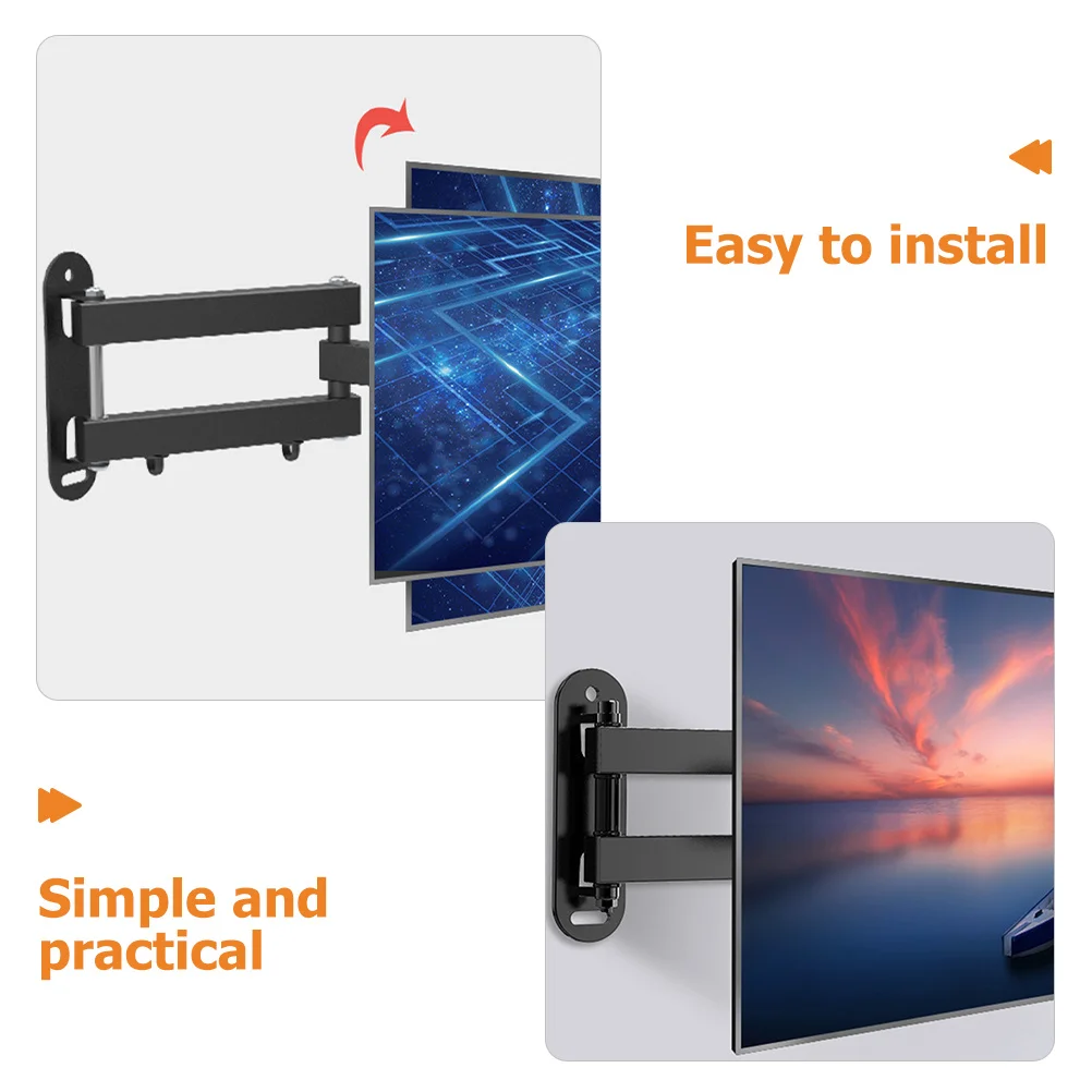 1Set Wall Mount Bracket Adjustable Swivel Rotating Extendable Rack for Living Room Bedroom Monitor Wall Mount
1Set Wall Mount Bracket Adjustable Swivel Rotating Extendable Rack for Living Room Bedroom Monitor Wall Mount