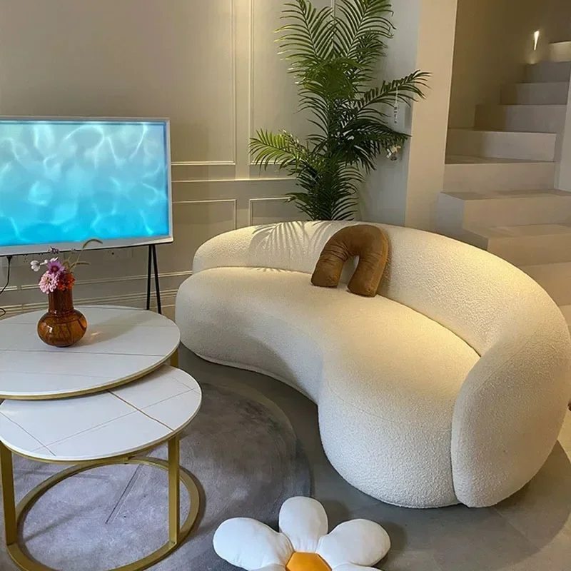 European Modern Living Room Sofas Sectional Design Nordic Comfortable Sofa Curved Creative Apartment Muebles Hogar Furniture
European Modern Living Room Sofas Sectional Design Nordic Comfortable Sofa Curved Creative Apartment Muebles Hogar Furniture