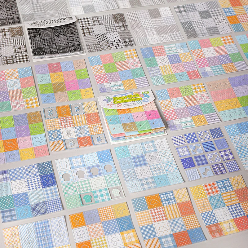 10pcs Heartfelt Collection Series Mini Sticker Die-cut Grid Aesthetics Stickers DIY Junk Journal Scrapbooking Collage Decoration
10pcs Heartfelt Collection Series Mini Sticker Die-cut Grid Aesthetics Stickers DIY Junk Journal Scrapbooking Collage Decoration