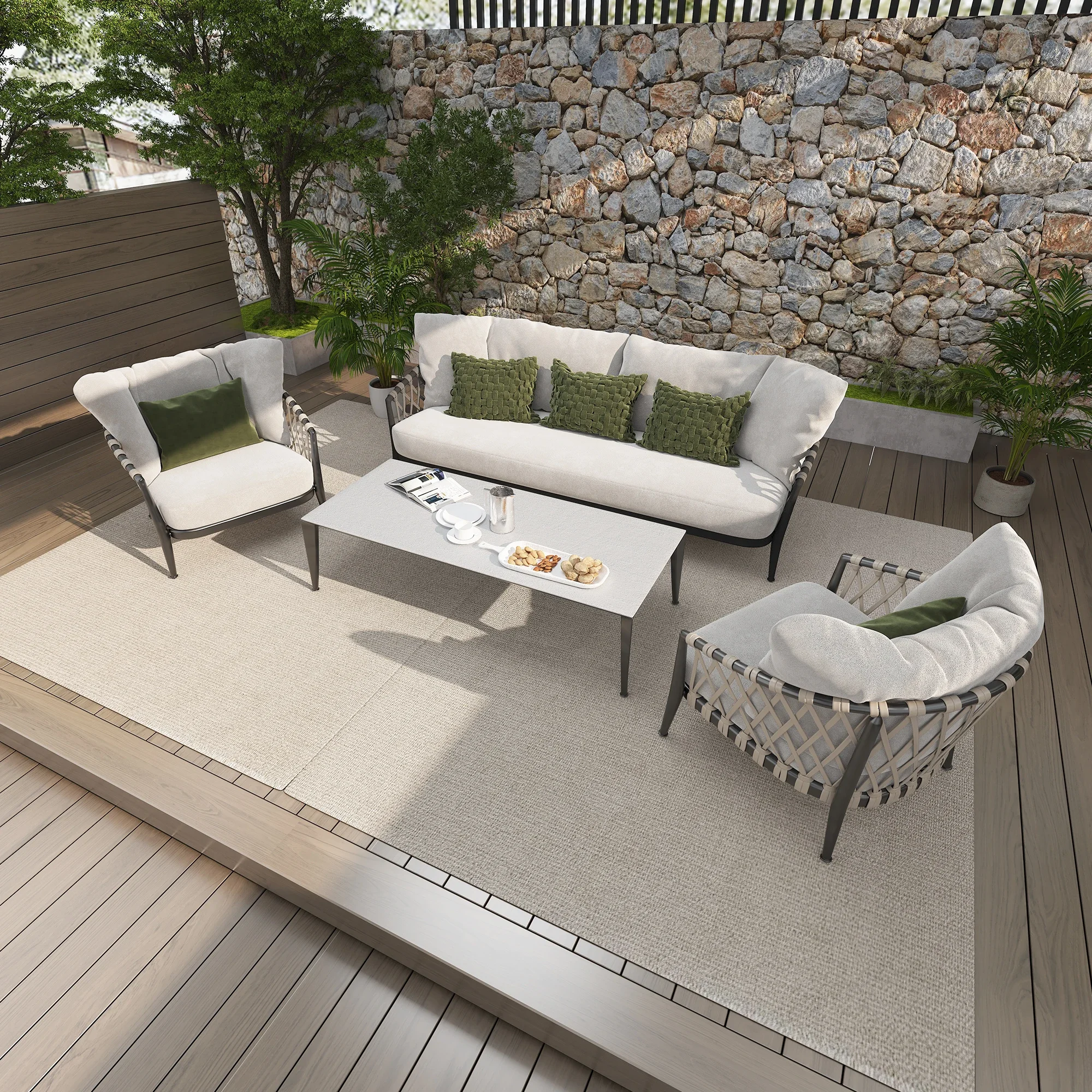 Fulin New Design Aluminium Wood Modern Wicker Garden Furniture Bar Stools Outdoor Sofa Sets
Fulin New Design Aluminium Wood Modern Wicker Garden Furniture Bar Stools Outdoor Sofa Sets