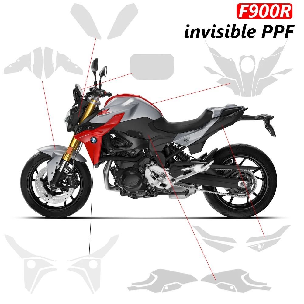 F900R Motorcycle Protective film Invisible car cover for BMW F900 R F900r 2020-2025 Screen Fairing Anti scratch Protective film
F900R Motorcycle Protective film Invisible car cover for BMW F900 R F900r 2020-2025 Screen Fairing Anti scratch Protective film
