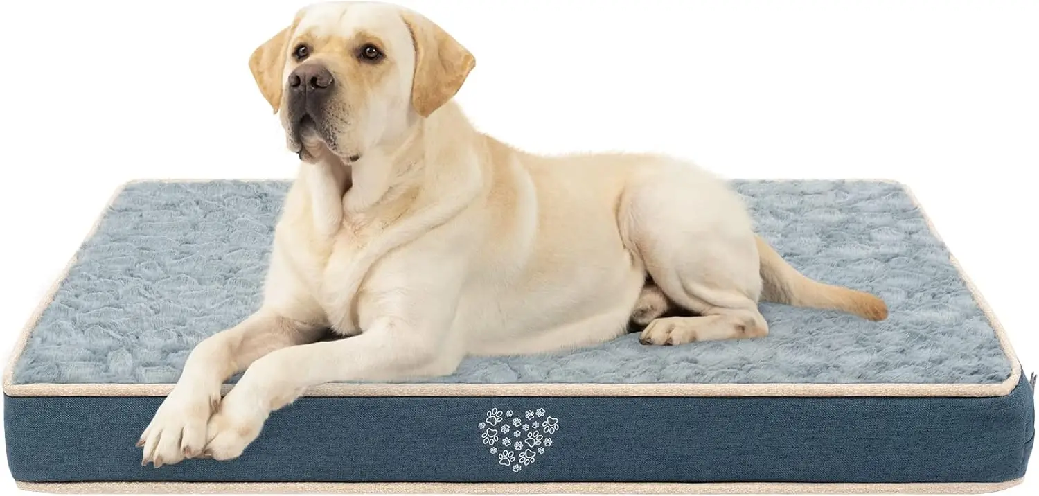 Waterproof Reversible Dog Crate Pad Bed Mat with Washable Cover, Joint Relief for Pets, Navy X-Large
Waterproof Reversible Dog Crate Pad Bed Mat with Washable Cover, Joint Relief for Pets, Navy X-Large