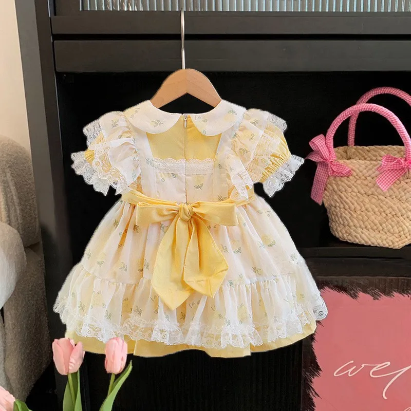 Girls Lolita Summer Foreign Style Children's Princess Dress Girls Baby Lace Fluffy Mesh
Girls Lolita Summer Foreign Style Children's Princess Dress Girls Baby Lace Fluffy Mesh