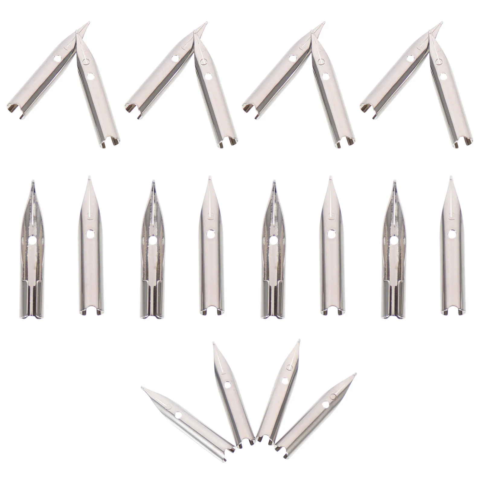 20Pcs Pen Nibs Replacement Premium Quality Smooth Flow Writing Nibs for Fountain Pens Ideal for Students Artists Beginners
20Pcs Pen Nibs Replacement Premium Quality Smooth Flow Writing Nibs for Fountain Pens Ideal for Students Artists Beginners