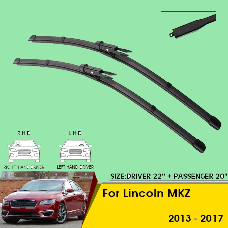 Car Wiper Blades For Lincoln MKZ 2013-2017 Windshield Windscreen Front Window Blades 22"+20" Car Accessories
Car Wiper Blades For Lincoln MKZ 2013-2017 Windshield Windscreen Front Window Blades 22"+20" Car Accessories