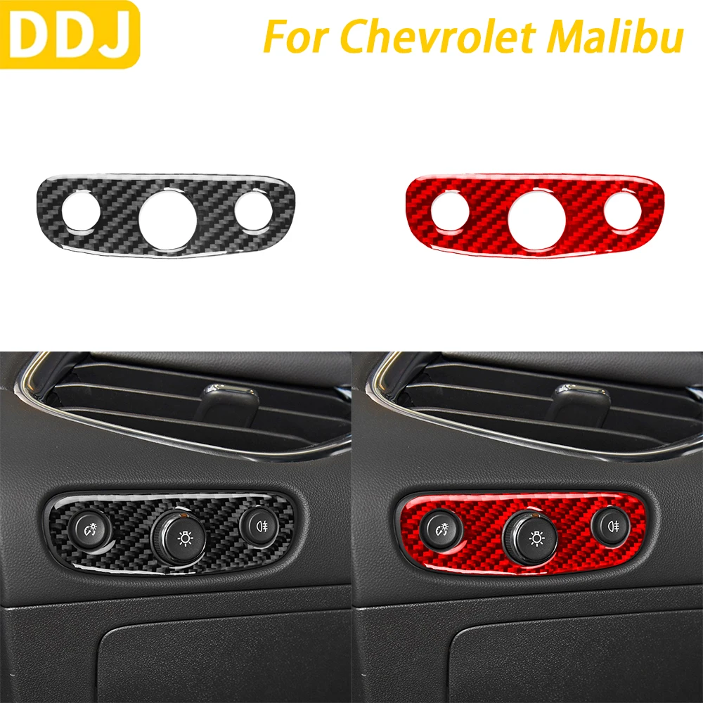 For Chevrolet Malibu 2016-2024 Carbon Fiber Headlight Switch Control Panel Decorative Cover Car Interior Accessories Sticker
For Chevrolet Malibu 2016-2024 Carbon Fiber Headlight Switch Control Panel Decorative Cover Car Interior Accessories Sticker