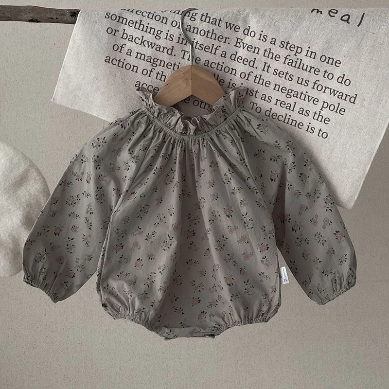 Autumn Spring 0-24M Children Clothes Infant Baby Girls Jumpsuit Long Sleeved Cotton Floral Printing Newborn Baby Girls Bodysuits
Autumn Spring 0-24M Children Clothes Infant Baby Girls Jumpsuit Long Sleeved Cotton Floral Printing Newborn Baby Girls Bodysuits
