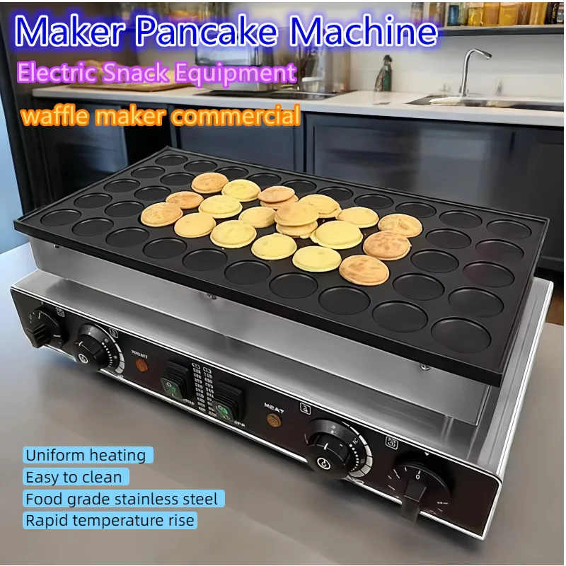 Электрическая машина для приготовления Poffertjes из нержавеющей стали, коммерческое оборудование для закусок, 2022, блинная машина для отелей, магазинов еды, ресторанов
Электрическая машина для приготовления Poffertjes из нержавеющей стали, коммерческое оборудование для закусок, 2022, блинная машина для отелей, магазинов еды, ресторанов