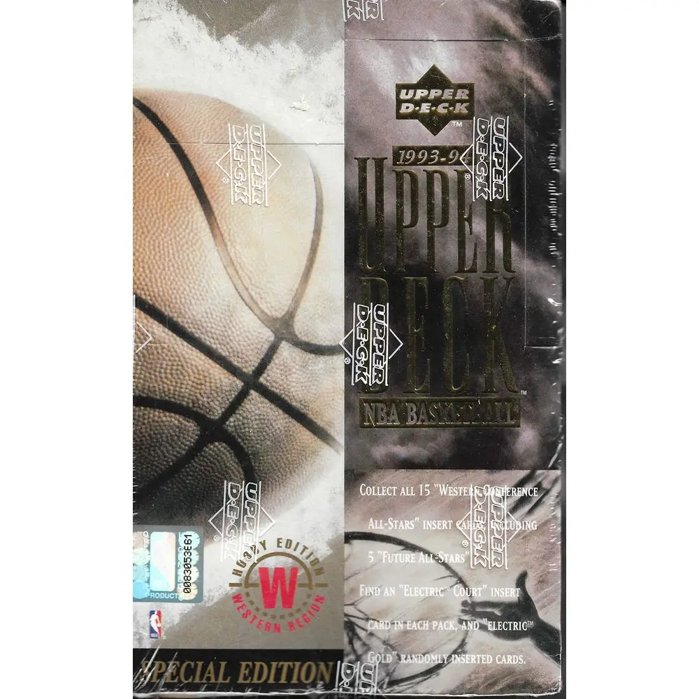 Upper Deck Special West Edition Basketball Box Factory Sealed 36 Pack
Upper Deck Special West Edition Basketball Box Factory Sealed 36 Pack