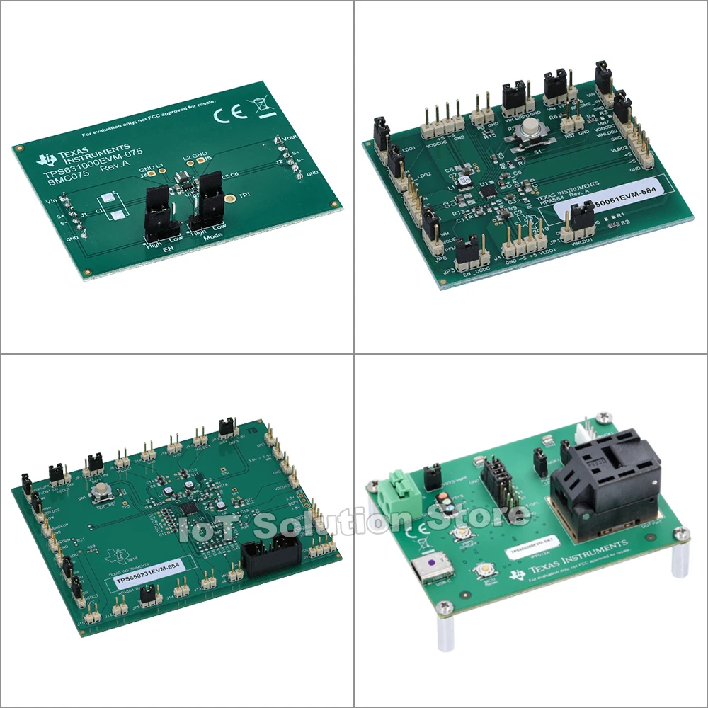 1Set/Lot TPS631000EVM-075 TPS650061EVM-584 TPS650231EVM-664 TPS650250EVM-447 TPS650330Q1EVM TPS650350Q1EVM TPS650360EVM-SKT New
1Set/Lot TPS631000EVM-075 TPS650061EVM-584 TPS650231EVM-664 TPS650250EVM-447 TPS650330Q1EVM TPS650350Q1EVM TPS650360EVM-SKT New