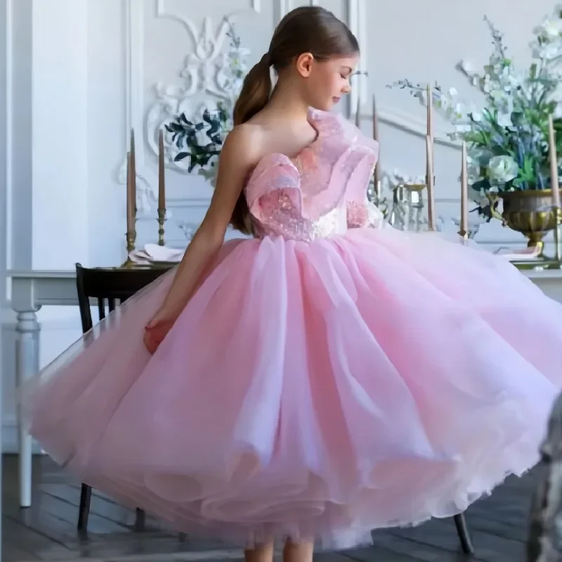 Pink Ball Gown Flower Girl Dress Piano Performance Luxury Baby Girl Birthday Wedding Princess Party First Communion Gown
Pink Ball Gown Flower Girl Dress Piano Performance Luxury Baby Girl Birthday Wedding Princess Party First Communion Gown
