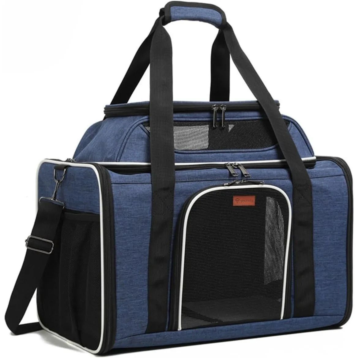 Youchee XL Soft-Sided Pet Carrier - 19" Extra Large Space for Cats & Dogs up to 25 lbs, Breathable Mesh Travel Bag, Sturdy & Col
Youchee XL Soft-Sided Pet Carrier - 19" Extra Large Space for Cats & Dogs up to 25 lbs, Breathable Mesh Travel Bag, Sturdy & Col