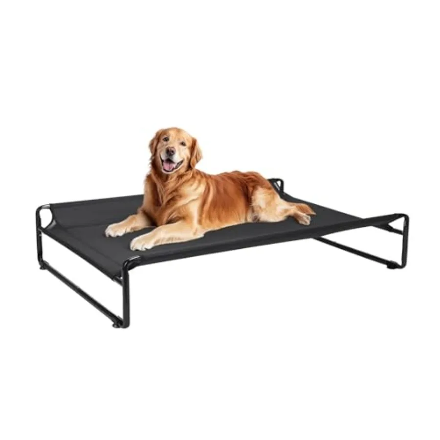 Outdoor Elevated Dog BedRaised Dog Beds for Large Dogs Washable Dog Cot with Headrest Sides Non-Skid Feet Breathable Mesh Cooli
Outdoor Elevated Dog BedRaised Dog Beds for Large Dogs Washable Dog Cot with Headrest Sides Non-Skid Feet Breathable Mesh Cooli