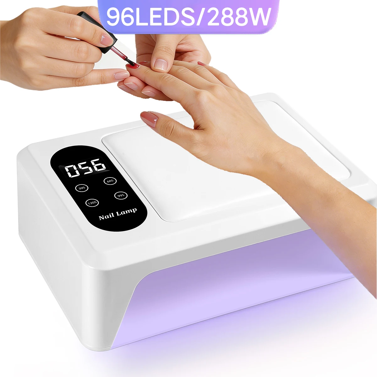 DianaBeauty 288W Nail Dryer Lamp For Manicure 96LEDS Professional LED UV Lamp With Auto Sensor Smart For Drying Gel Nail Polish
DianaBeauty 288W Nail Dryer Lamp For Manicure 96LEDS Professional LED UV Lamp With Auto Sensor Smart For Drying Gel Nail Polish