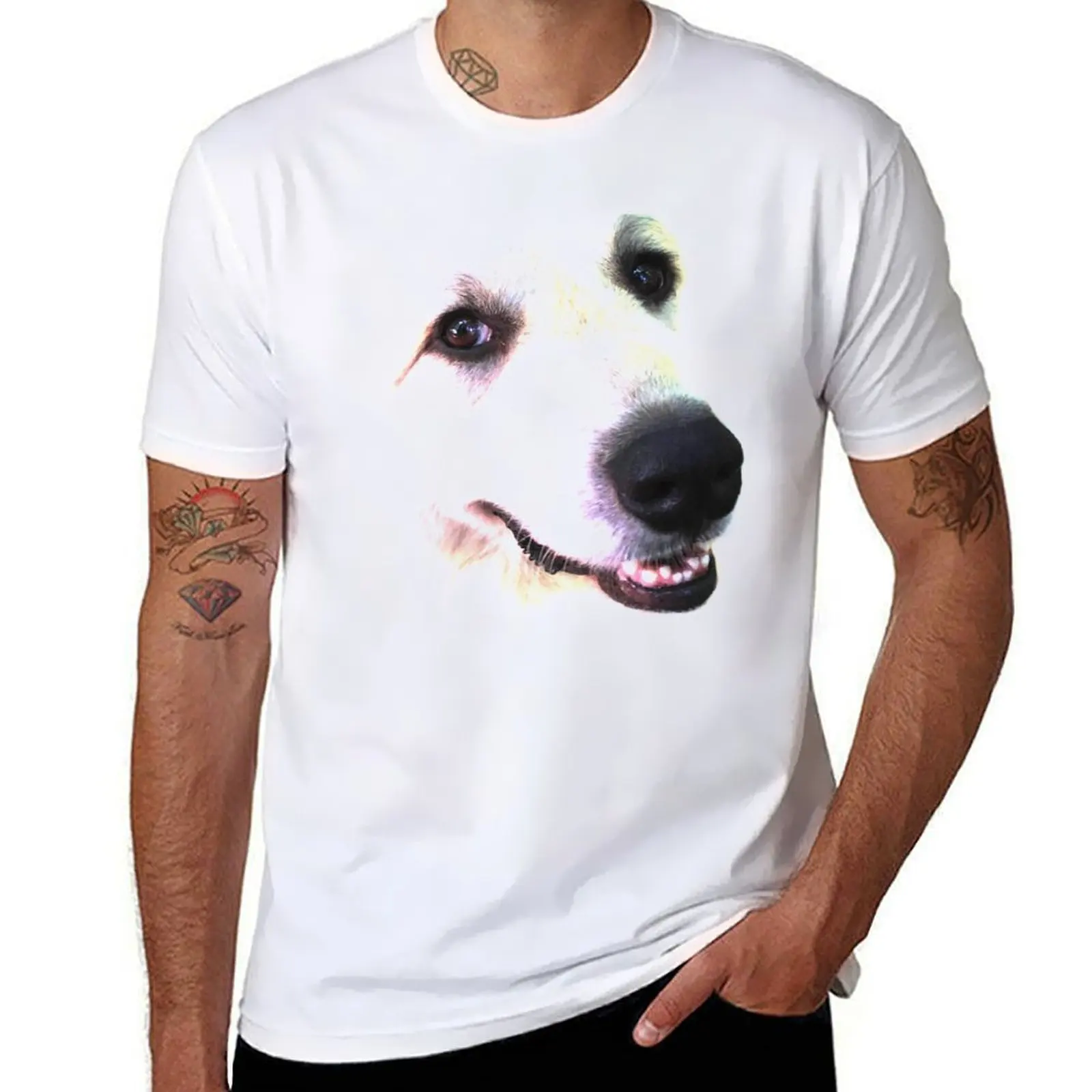 Great Pyrenees T-Shirt t shirts for man graphic tees man t shirt heavy cotton T-Shirt 
Great Pyrenees T-Shirt t shirts for man graphic tees man t shirt heavy cotton T-Shirt