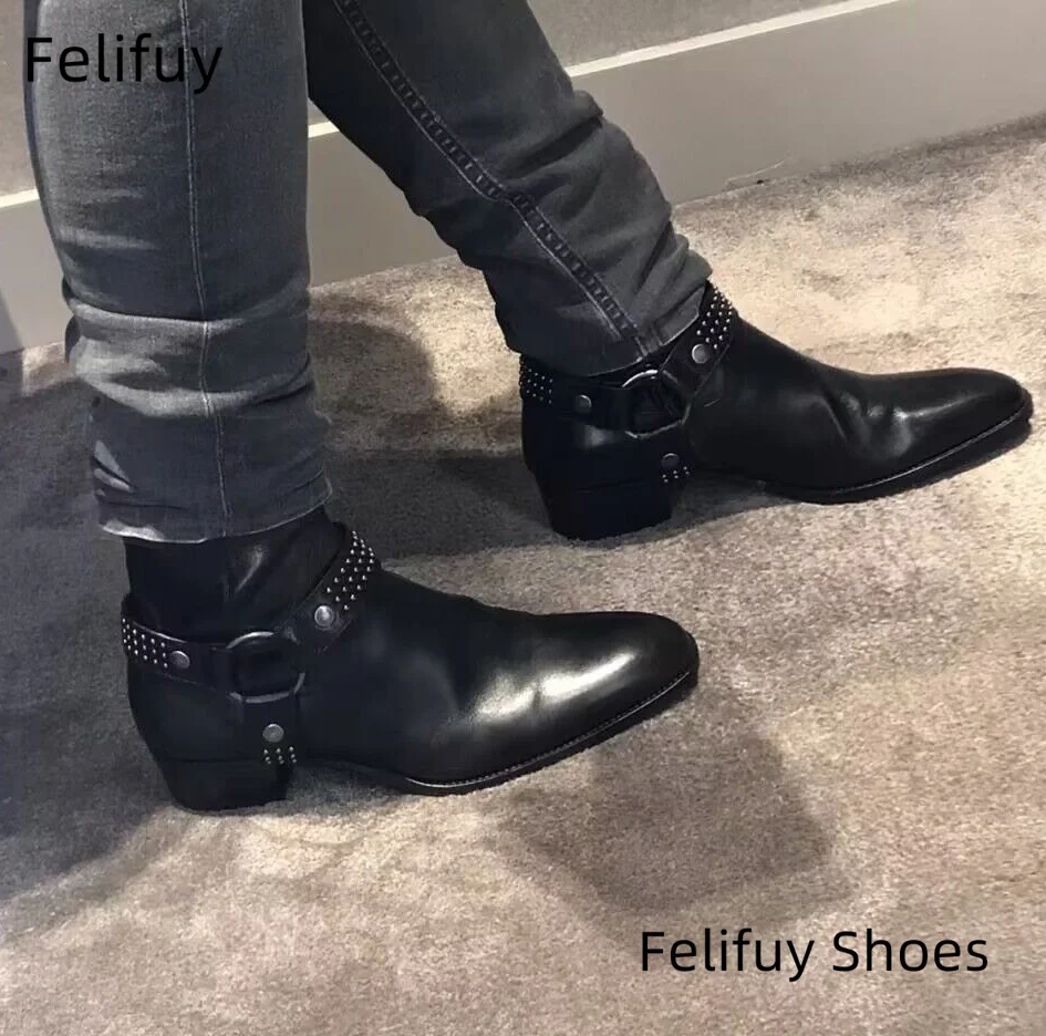 Men Boots Spring Side Zipper Genuine Leather Shoes Business Chelsea Boots British Style Hombres Botas Luxury High Top Dress Shoe
Men Boots Spring Side Zipper Genuine Leather Shoes Business Chelsea Boots British Style Hombres Botas Luxury High Top Dress Shoe