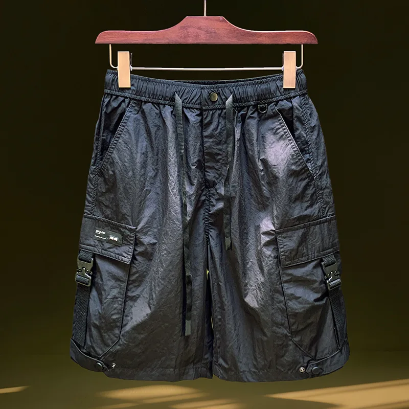 2025 Summer Thin Casual Shorts Men's Trendy Brand Loose Multi Pocket Straight Tube Quick Drying workwear Pentagram Pants
2025 Summer Thin Casual Shorts Men's Trendy Brand Loose Multi Pocket Straight Tube Quick Drying workwear Pentagram Pants