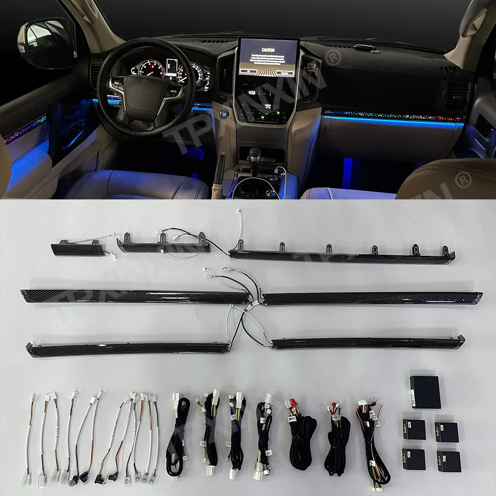 For Toyota Land Cruiser 2016-2022 Dedicated Atmosphere Light Neon Light Center Console Cup Holder Door Speaker Atmosphere Light
For Toyota Land Cruiser 2016-2022 Dedicated Atmosphere Light Neon Light Center Console Cup Holder Door Speaker Atmosphere Light