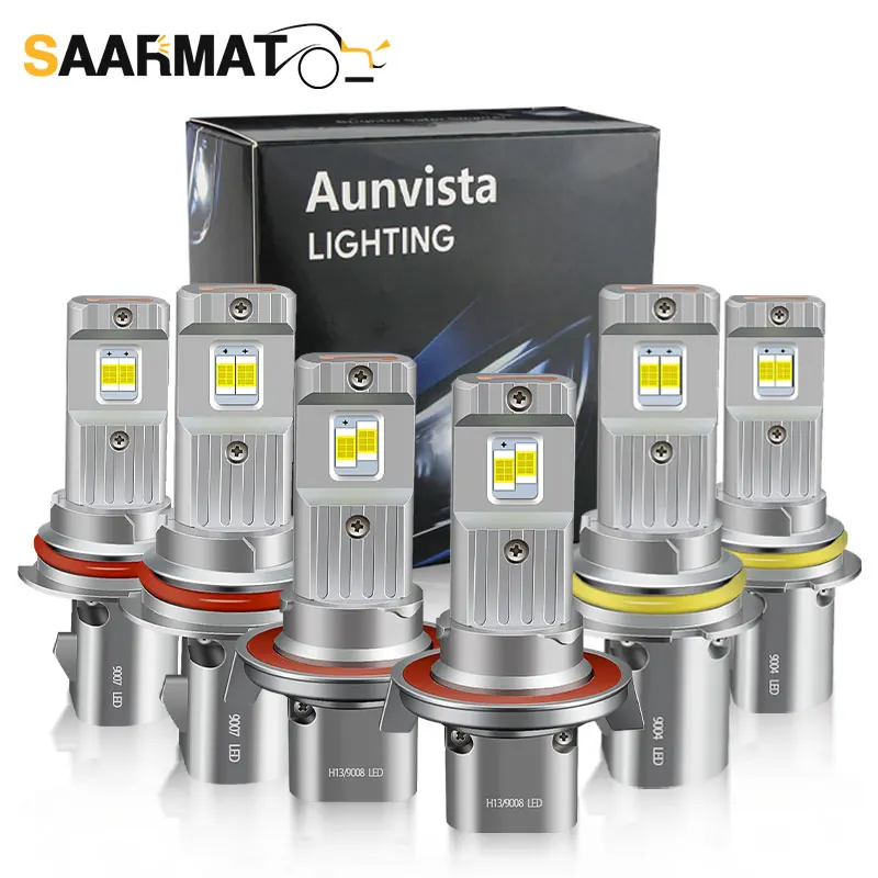 2Pcs LED 9007 HB5 LED Headlight Bulb Fanless With Canbus 9004 HB1 High & Low Beam 30000LM 120W 9008 H13 For Car Canbus Fog Lamps
2Pcs LED 9007 HB5 LED Headlight Bulb Fanless With Canbus 9004 HB1 High & Low Beam 30000LM 120W 9008 H13 For Car Canbus Fog Lamps