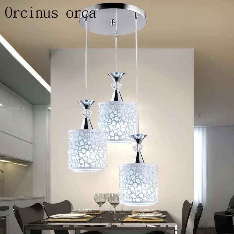 Dining room chandelier three LED modern minimalist personalized creative garden dining room lights single head bar aisle hanging
Dining room chandelier three LED modern minimalist personalized creative garden dining room lights single head bar aisle hanging