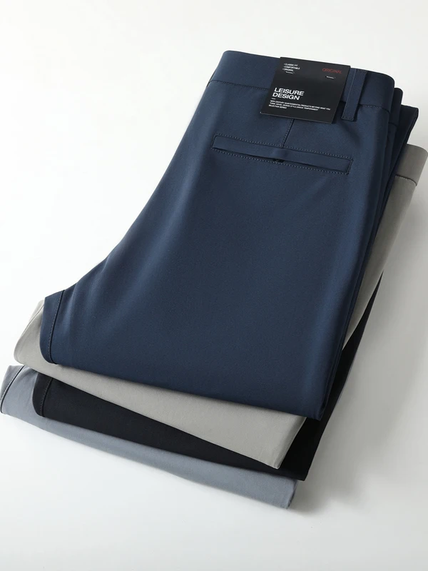 Qui Dry Casual Pants for Men Anti-Wrinkle Straight Leg Busin Formal West Pants Pure Color Long Trousers Lulu Brand
Qui Dry Casual Pants for Men Anti-Wrinkle Straight Leg Busin Formal West Pants Pure Color Long Trousers Lulu Brand