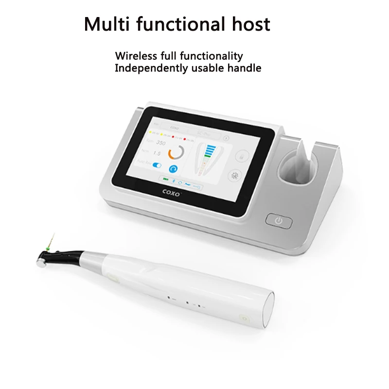 COXO C Smart-I Pilot Dental Endo motor with Apex Locator Reciprocating Wireless Bluetooth Root Canal Endodontic Dental Equipment
COXO C Smart-I Pilot Dental Endo motor with Apex Locator Reciprocating Wireless Bluetooth Root Canal Endodontic Dental Equipment