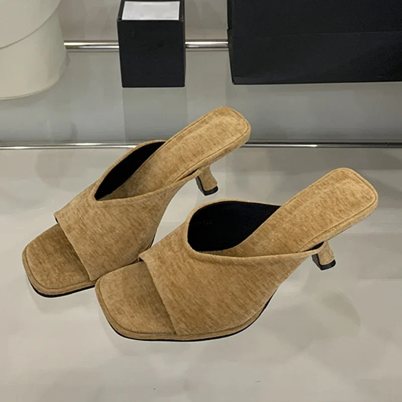Aneikeh New Fashion Slipper Female Mule Low High Heels Shoes 2025 Summer Square Head Open Toe Strappy Sandals Slides Shoes
Aneikeh New Fashion Slipper Female Mule Low High Heels Shoes 2025 Summer Square Head Open Toe Strappy Sandals Slides Shoes