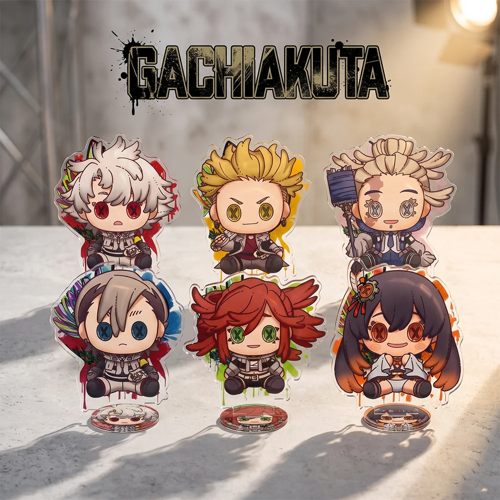 Gachiakuta Sitting Doll Ver 10CM Double Sided Acrylic Stand Keychain 2026 New Anime Stand Rudo Enjin Riyo Zanka Desk Decor
Gachiakuta Sitting Doll Ver 10CM Double Sided Acrylic Stand Keychain 2026 New Anime Stand Rudo Enjin Riyo Zanka Desk Decor