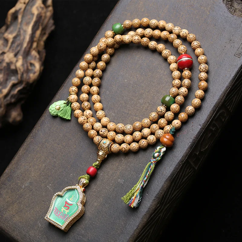 Cultural Play Seed Character Green Tara Thangka Buddha Pendant Natural Star Moon Bodhi Child 108 Buddhist Beads Prayer Beads
Cultural Play Seed Character Green Tara Thangka Buddha Pendant Natural Star Moon Bodhi Child 108 Buddhist Beads Prayer Beads