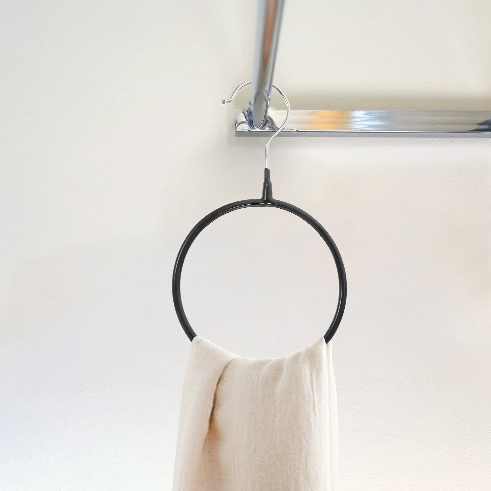 10 Pcs Ring Scarf Hanger Hangers For Wardrobe Rack Neckties Organizer Clothes Drying Holder Home
10 Pcs Ring Scarf Hanger Hangers For Wardrobe Rack Neckties Organizer Clothes Drying Holder Home
