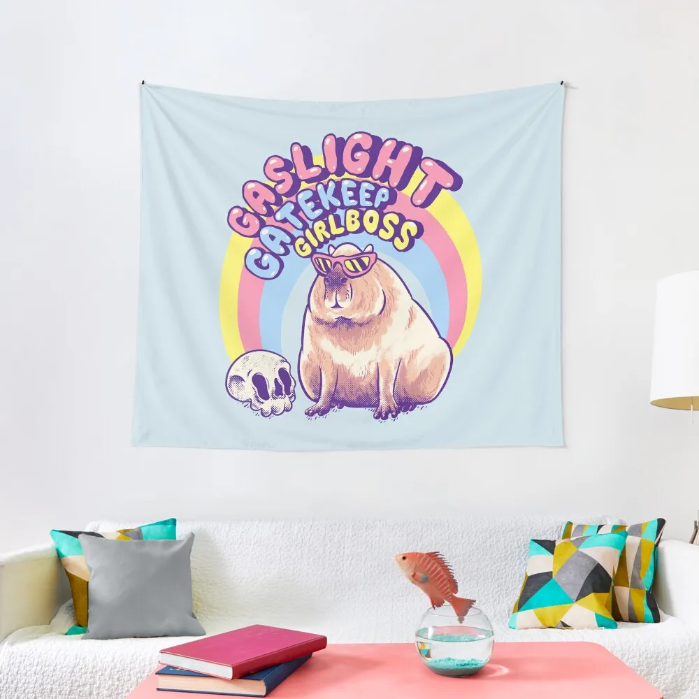 Capybara - Gaslight Gatekeep Girlboss Karen Sunglasses memes Christmas Capybaras Capy My Spirit Animal ok i pull up Pet Tapestry
Capybara - Gaslight Gatekeep Girlboss Karen Sunglasses memes Christmas Capybaras Capy My Spirit Animal ok i pull up Pet Tapestry