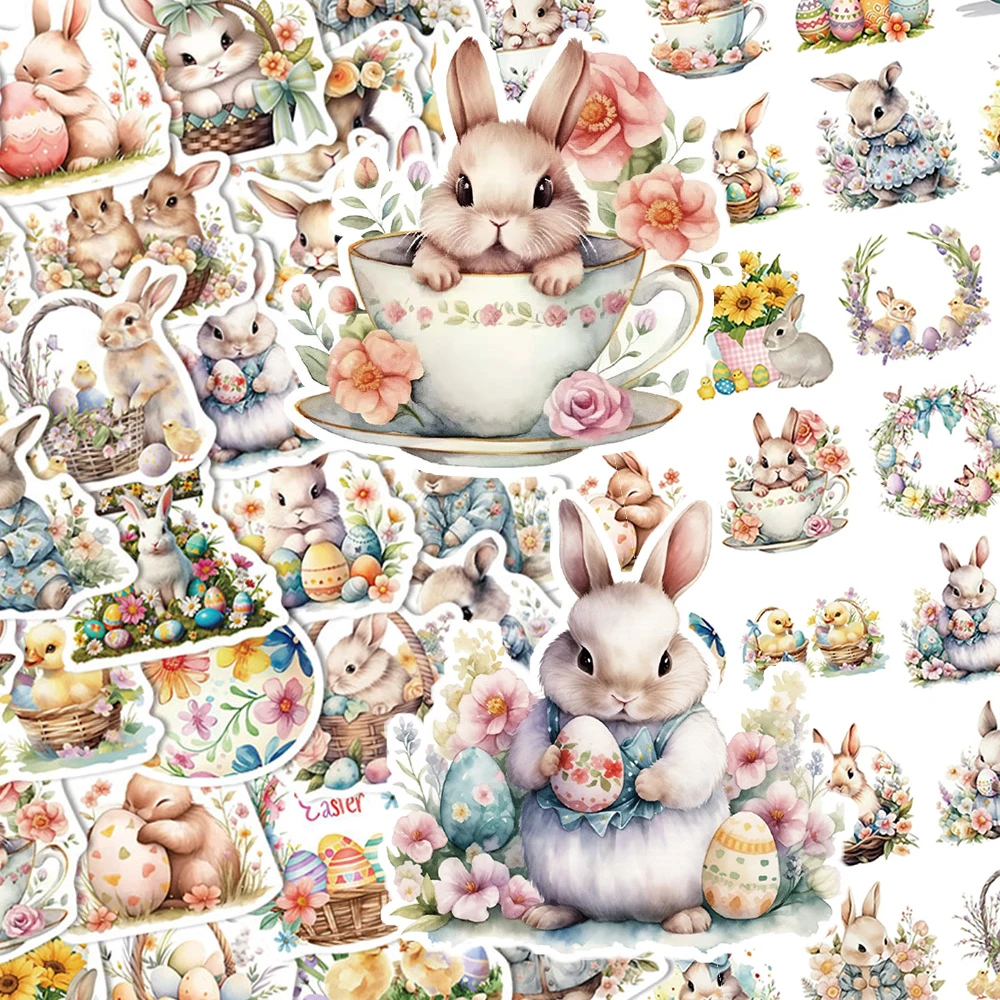 10/30/50pcs Easter Day Cute Cartoon Egg Rabbit Stickers Funny Festive Sticker Scrapbook Luggage Phone Decals Decoration Supplies
10/30/50pcs Easter Day Cute Cartoon Egg Rabbit Stickers Funny Festive Sticker Scrapbook Luggage Phone Decals Decoration Supplies