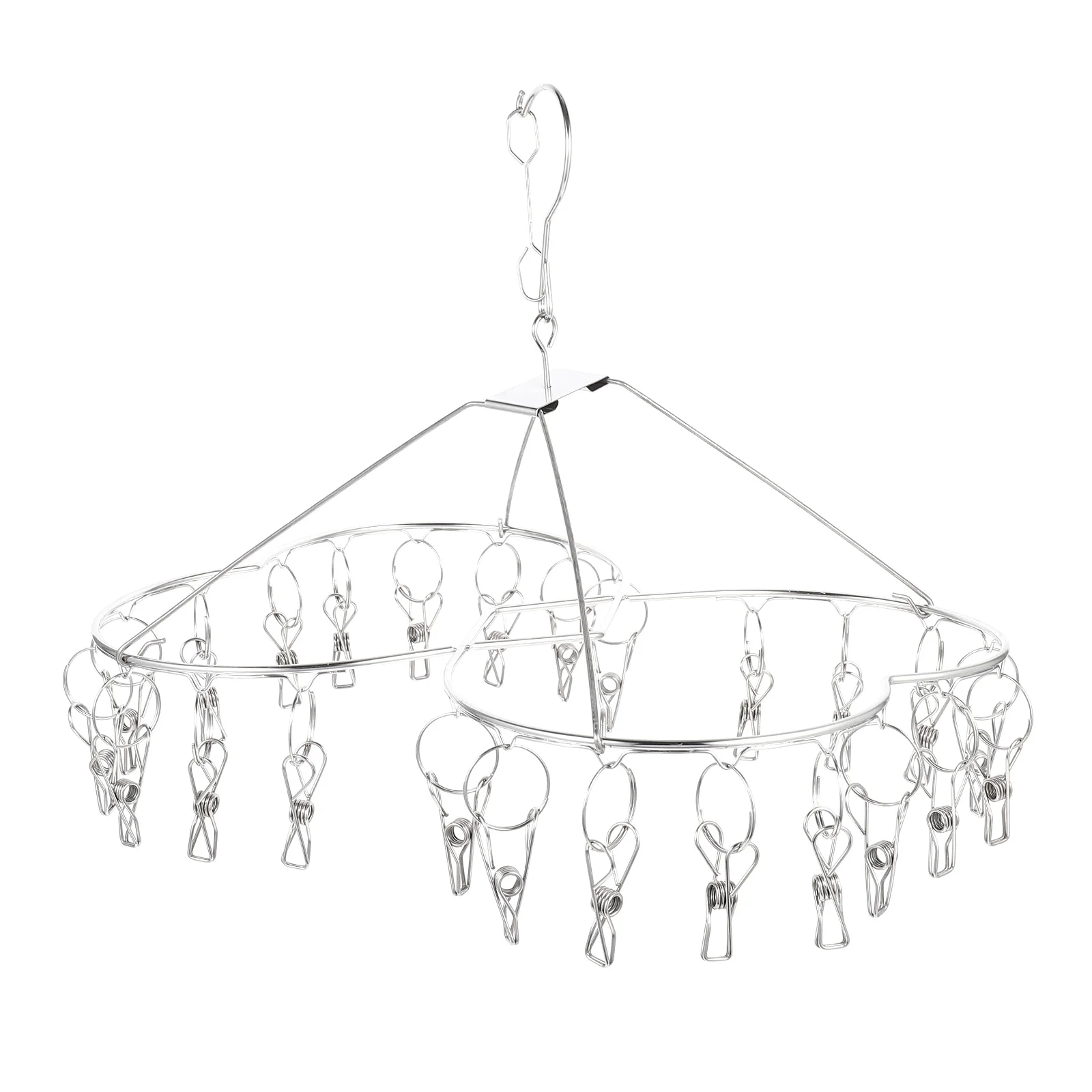 Stainless Steel Clothes Drying Hanger Rack Smooth Edges Laundry Socks Underwear Bras Gloves Towels Shoelaces Home
Stainless Steel Clothes Drying Hanger Rack Smooth Edges Laundry Socks Underwear Bras Gloves Towels Shoelaces Home