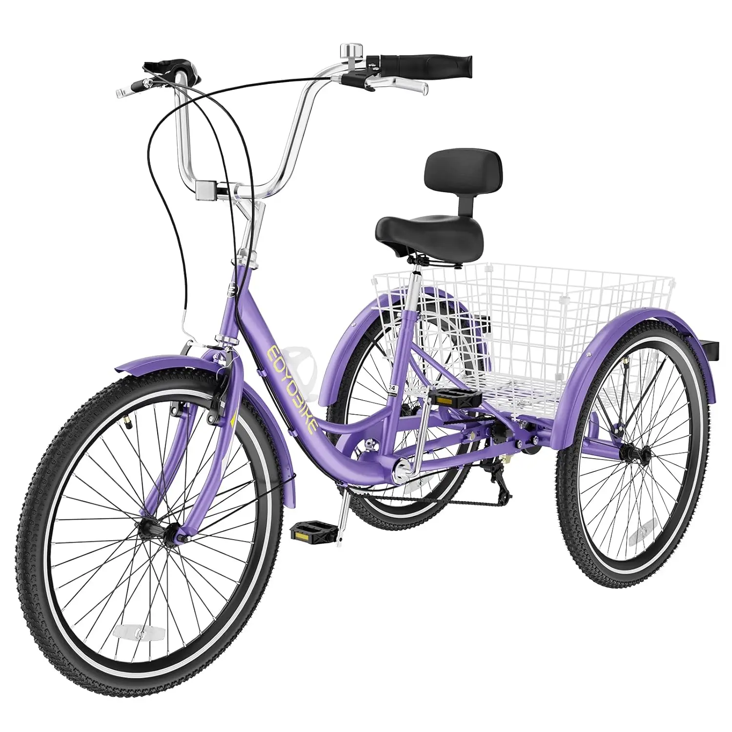 Adult Tricycle 7 Speed, 3 Wheel Bike Adult, 20/24/26 inch Wheels Cruiser Bikes with Cargo Basket for Seniors, Women, Men, Custom
Adult Tricycle 7 Speed, 3 Wheel Bike Adult, 20/24/26 inch Wheels Cruiser Bikes with Cargo Basket for Seniors, Women, Men, Custom