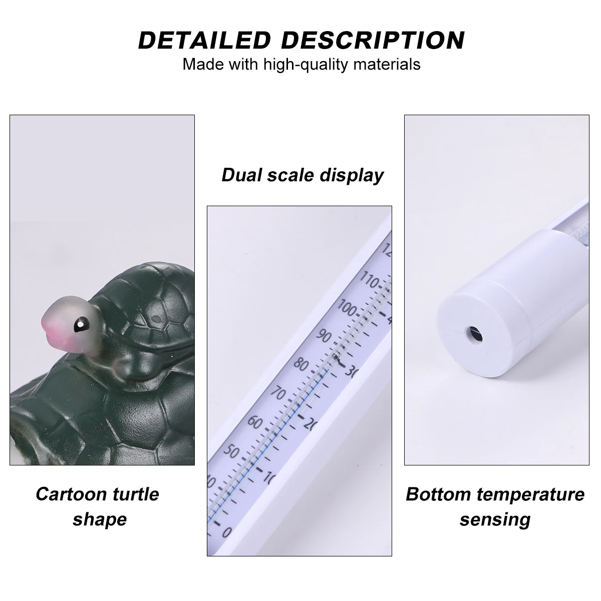 Plastic Floating Turtle Thermometer Cartoon Design Bath Tub Temperature Monitor for Kids SPA Safe Material Easy Read Degrees
Plastic Floating Turtle Thermometer Cartoon Design Bath Tub Temperature Monitor for Kids SPA Safe Material Easy Read Degrees