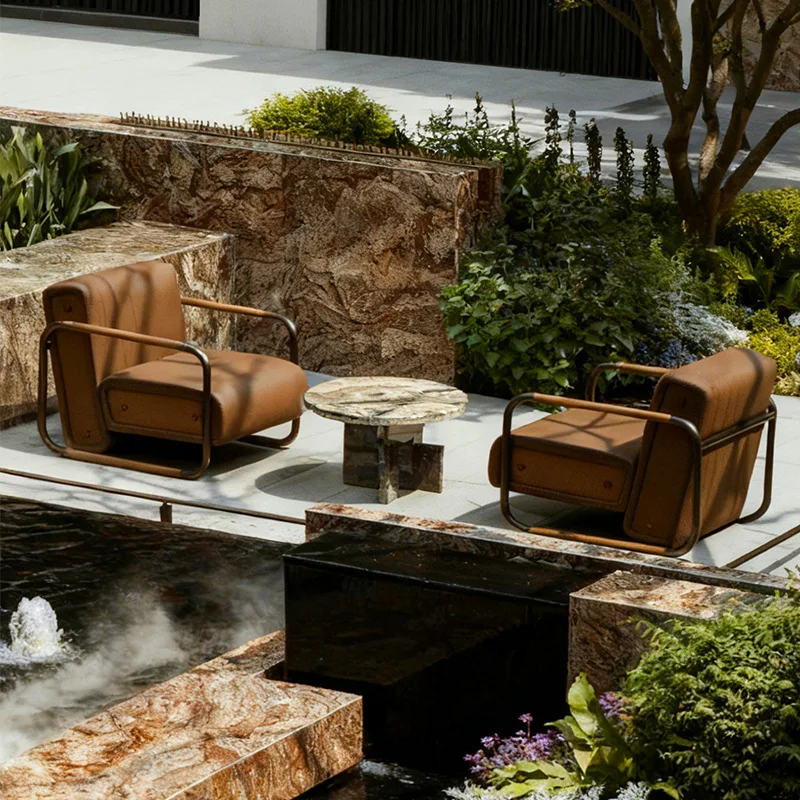 #Outdoor Sofa for Courtyard Balcony Leisure Terrace Sunroom Steel Frame PE Wicker Rattan Waterproof Cushion Durable Simple
#Outdoor Sofa for Courtyard Balcony Leisure Terrace Sunroom Steel Frame PE Wicker Rattan Waterproof Cushion Durable Simple