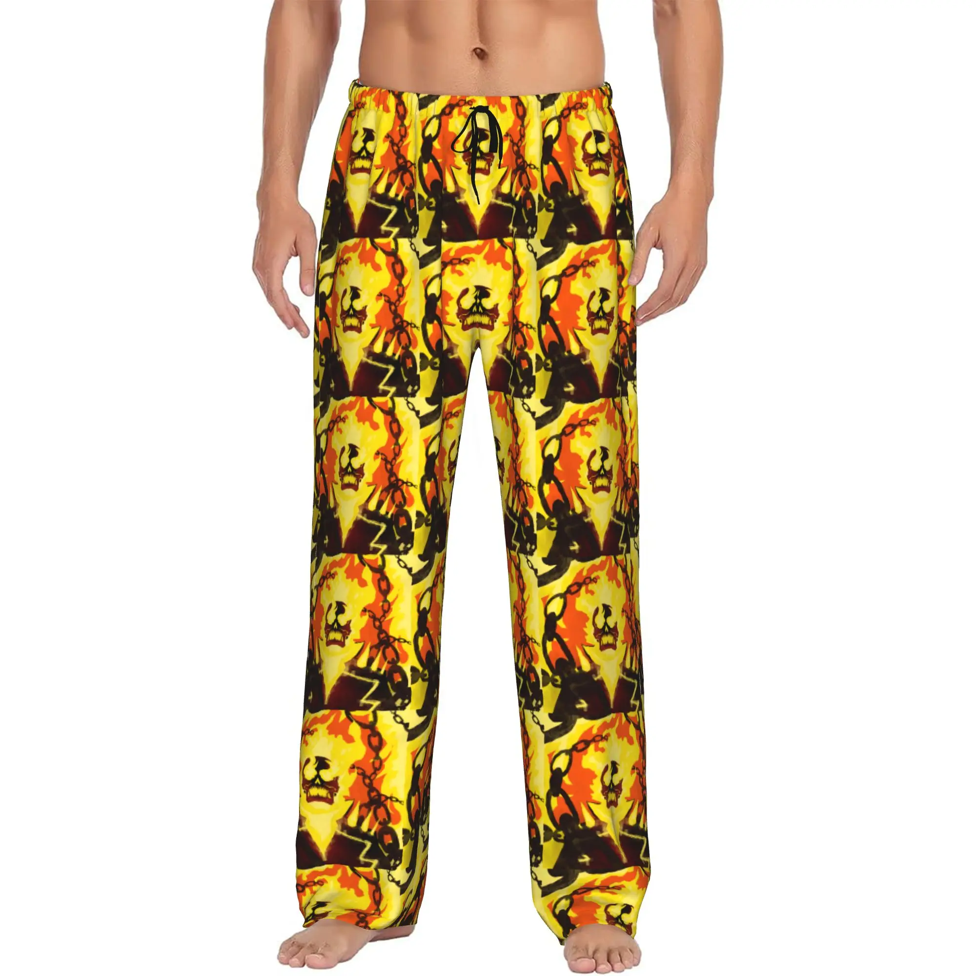 Custom Men's Ghost Anime Ride Pajama Pants Print Sleep Sleepwear Bottoms with Pockets
Custom Men's Ghost Anime Ride Pajama Pants Print Sleep Sleepwear Bottoms with Pockets