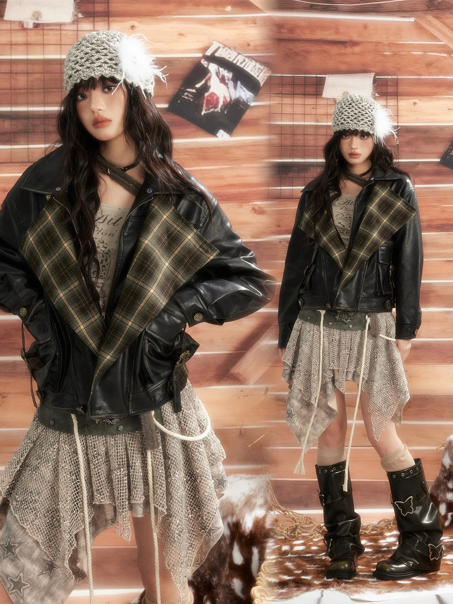 Американское ретро свободного кроя с воротником-стойкой в стиле пэчворк, кожаное дэт, осень-зима, молодежное длинное пальто на молнии с прямым подолом све
Американское ретро свободного кроя с воротником-стойкой в стиле пэчворк, кожаное дэт, осень-зима, молодежное длинное пальто на молнии с прямым подолом све