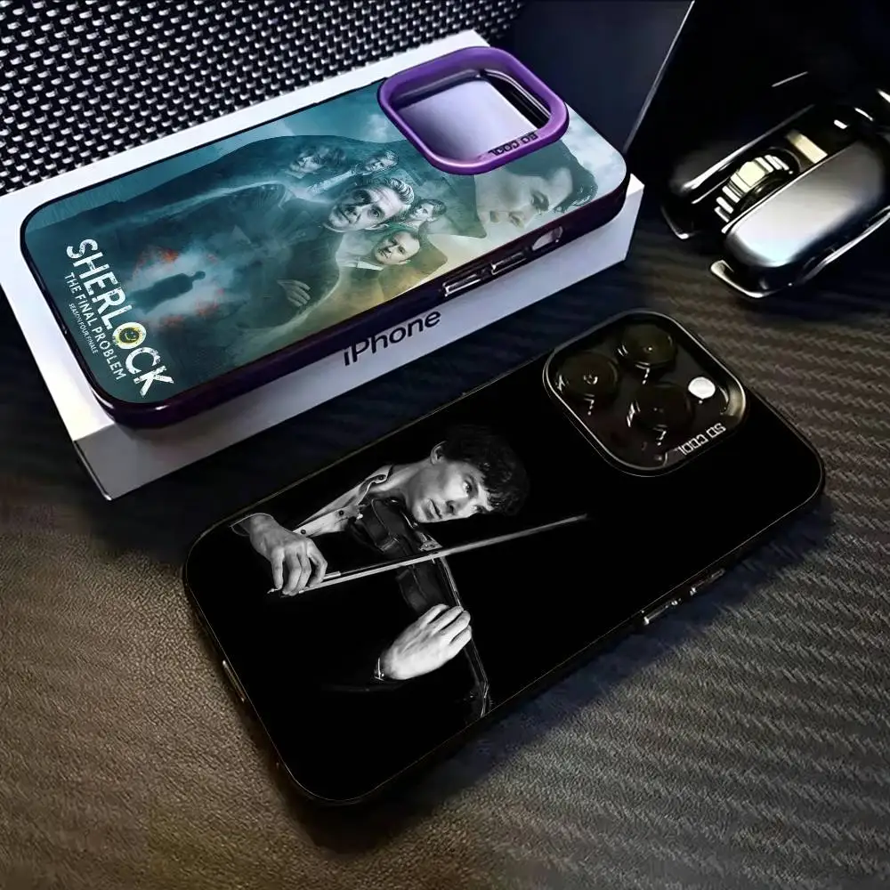 S-Sherlock H-Holmes Phone Case For iPhone 17,16,15,14,13,12,11 Plus,Pro Max,XS,Colorful Silver Black Cover
S-Sherlock H-Holmes Phone Case For iPhone 17,16,15,14,13,12,11 Plus,Pro Max,XS,Colorful Silver Black Cover